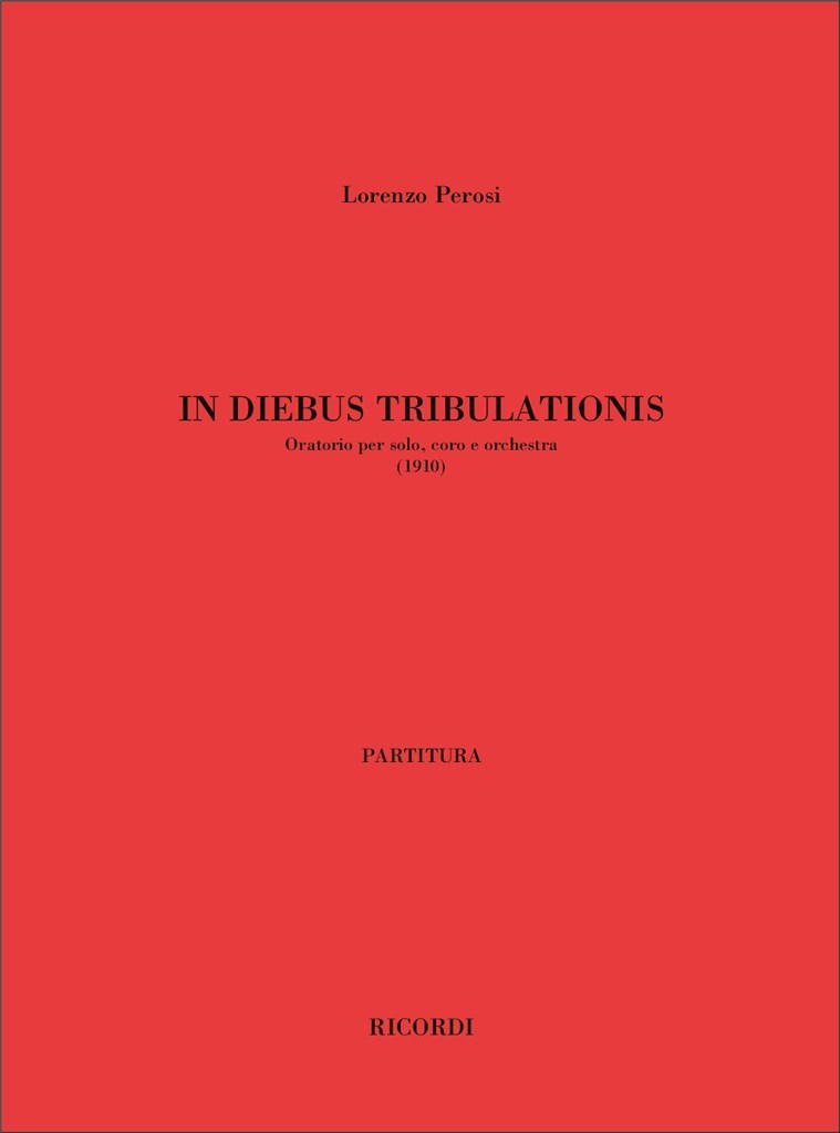 In Diebus Tribulationis